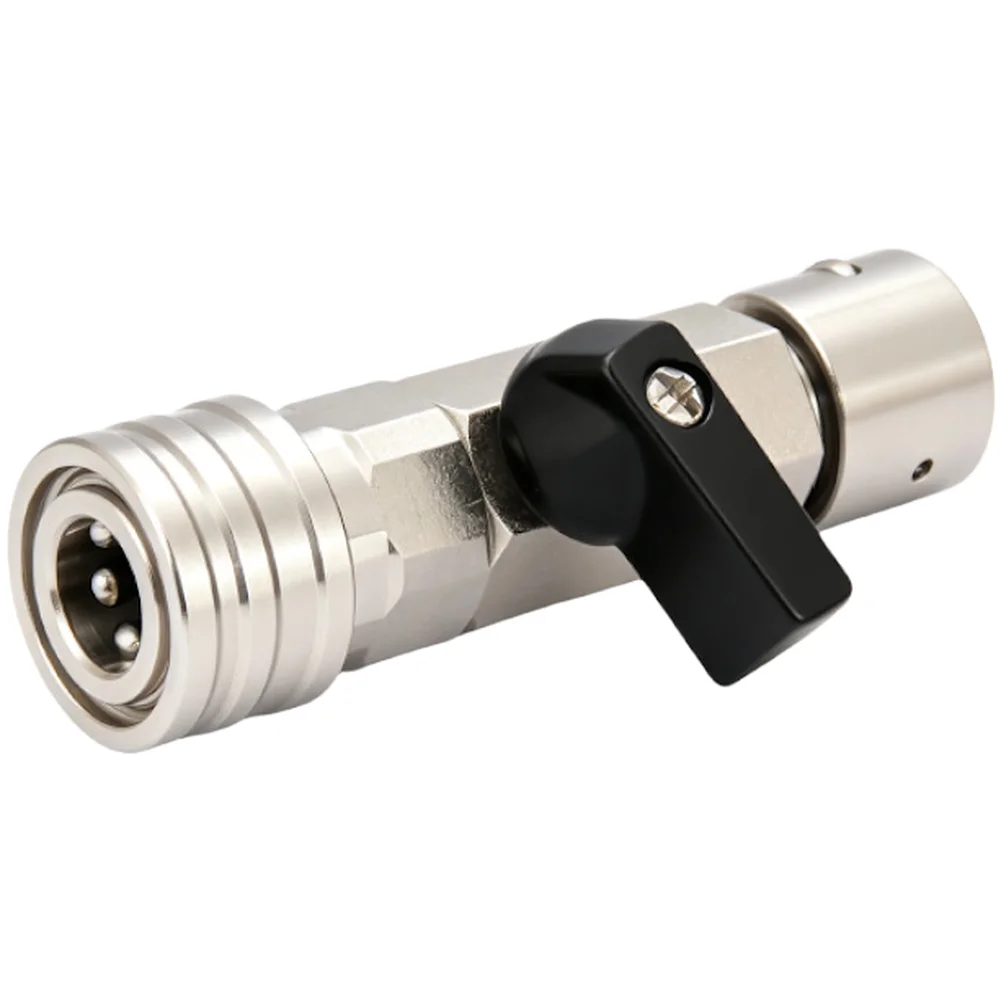 1/4 NPT Ball Valve Kit for K Series Pressure Washers with Secure Quick Connect and Reliable Water Flow Control