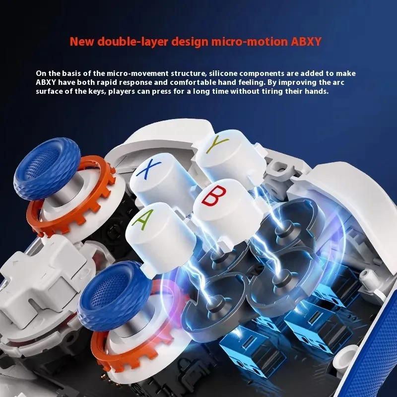 Беспроводной контроллер BIGBIG WON Blitz 2 Pro, частота возврата 2000 Гц, соматосенсорные контроллеры APEX, поддержка ПК / NS для мифов Wukong