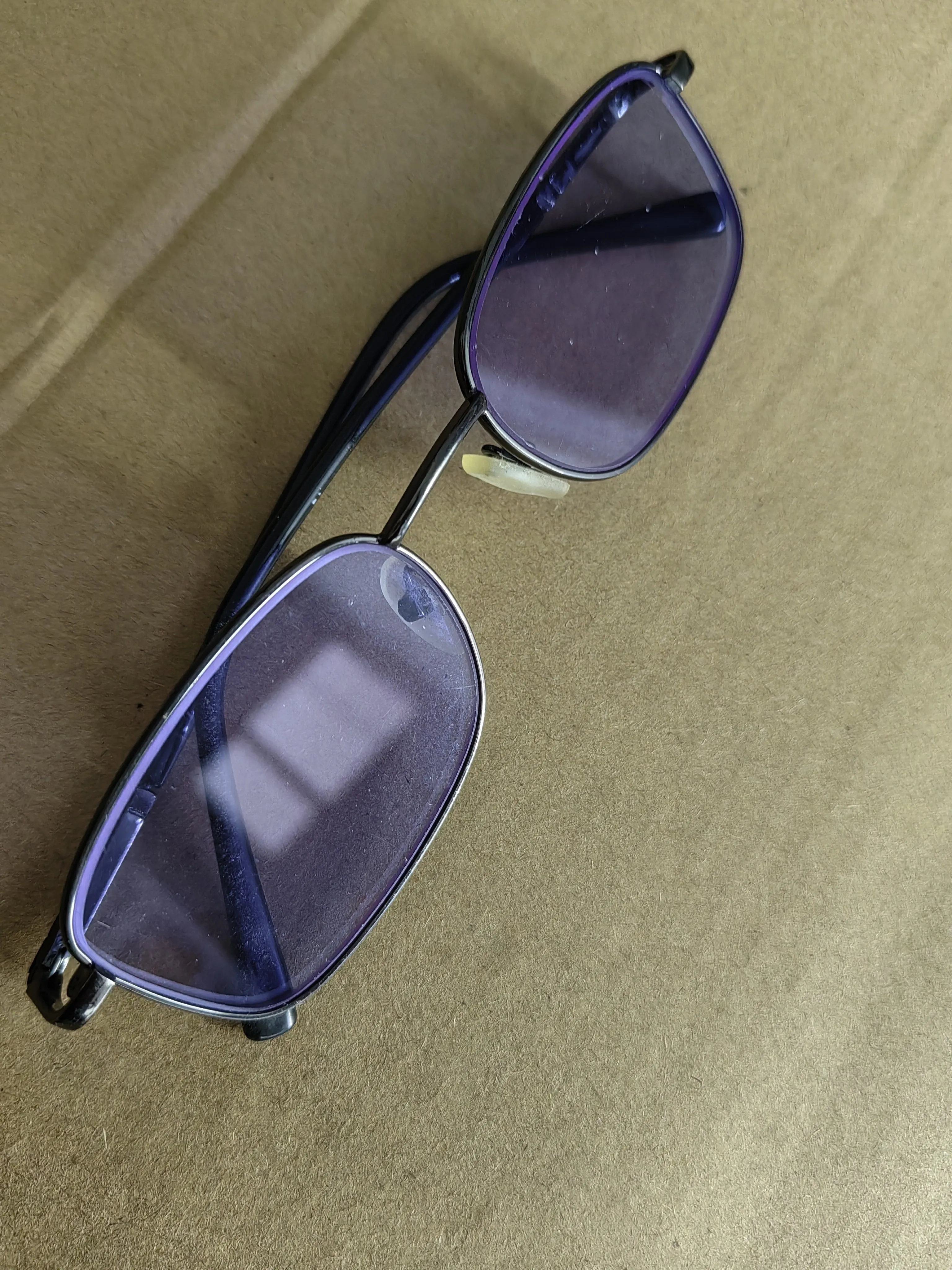 Lamplighter Eye Protection Glasses, Metal Frame Non-reflective Fire Viewing Glasses, Light and More Comfortable
