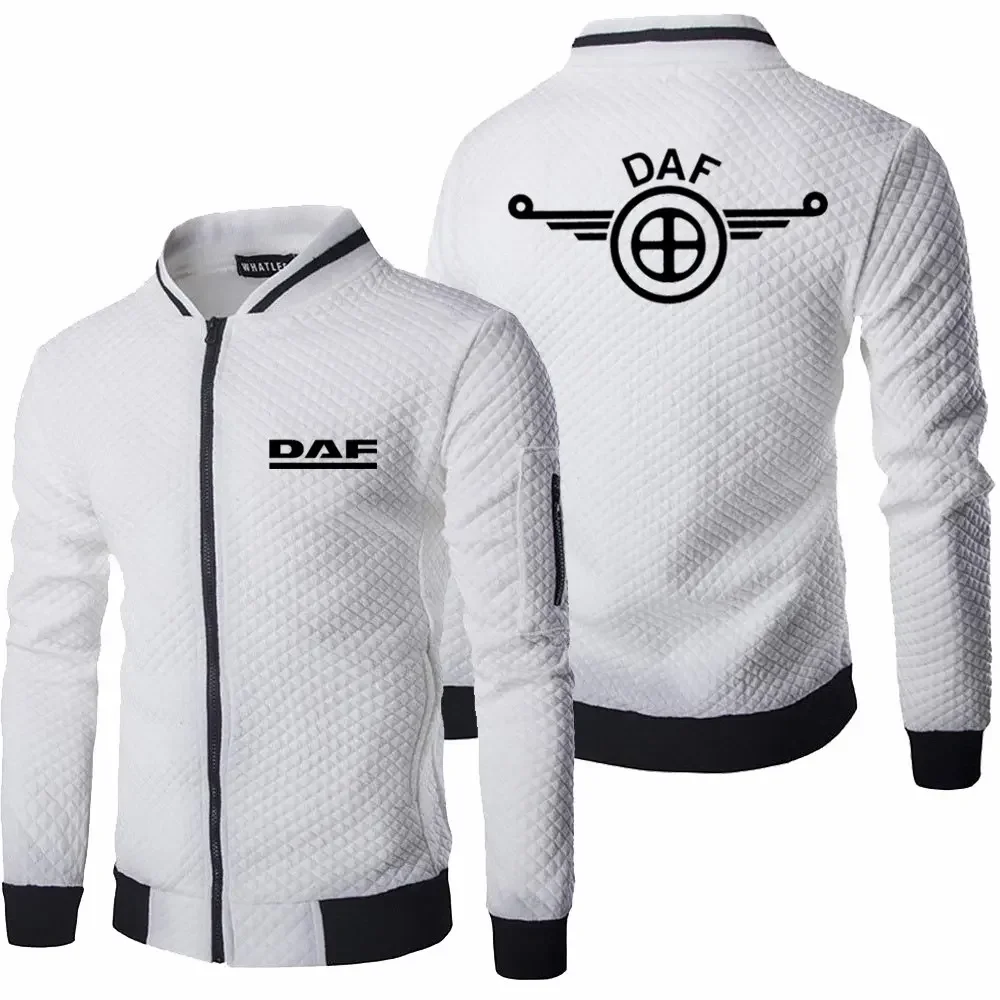 2023 New Mens DAFJacket Spring Autumn Long Sleeve Fashion Sportswear Casual Zipper Hoody Male Sweatshirts