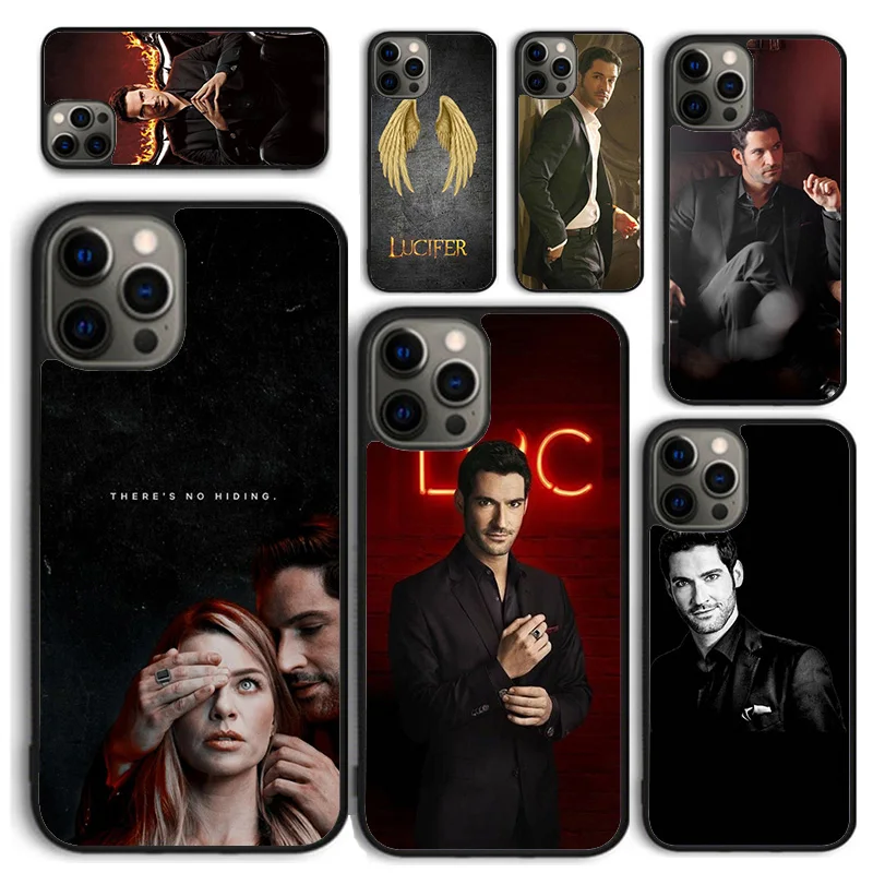 

Lucifer Morningstar Phone Case for iPhone 17 Air 16 PRO MAX 15 14 PLUS 11 12 13 Back Cover Fundas Shell