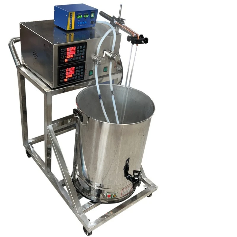 Semi-automatic ghee lamp candle paraffin ghee filling machine