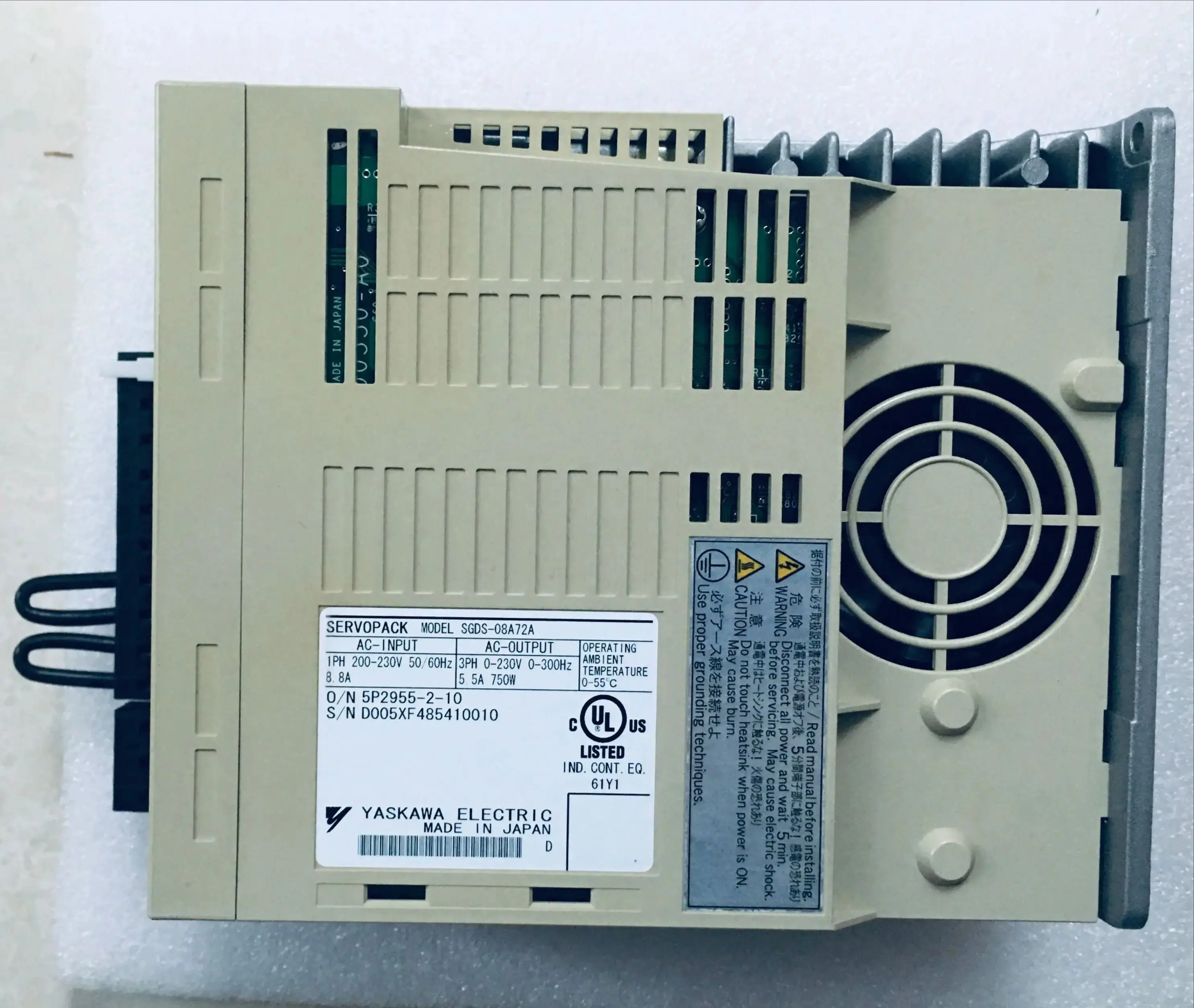 Genuine Original SGDS-08A72A Brand new Servo Drive，SGDS 08A72A，Fast shipping