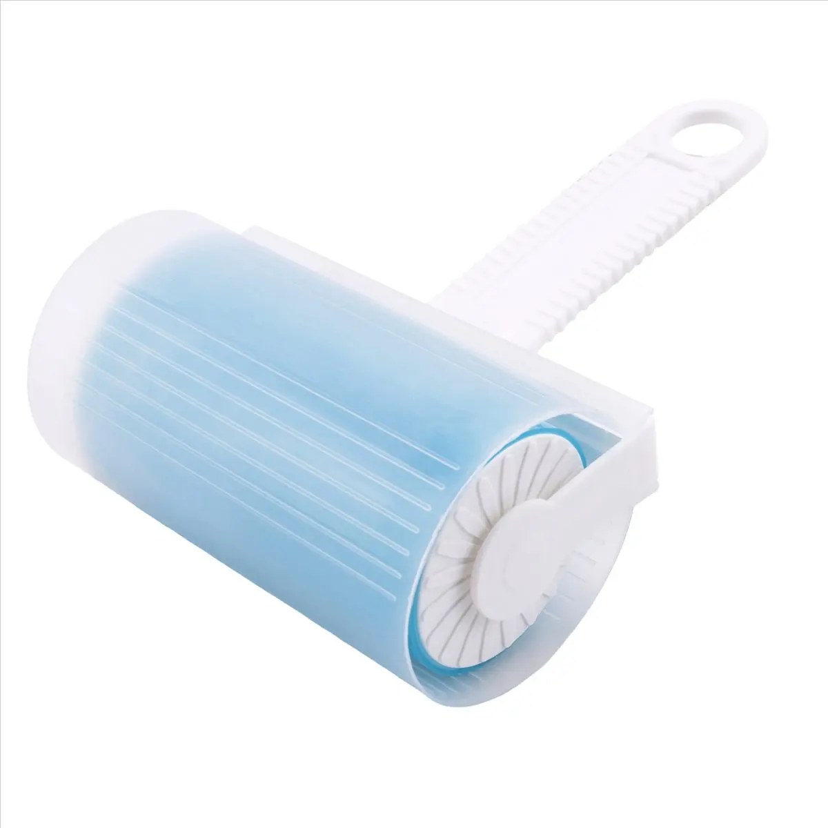 A75K Lint Remover Washable Clothes Hair Sticky Roller Reusable Portable Pet Hair Remover Sticky Roller,Blue