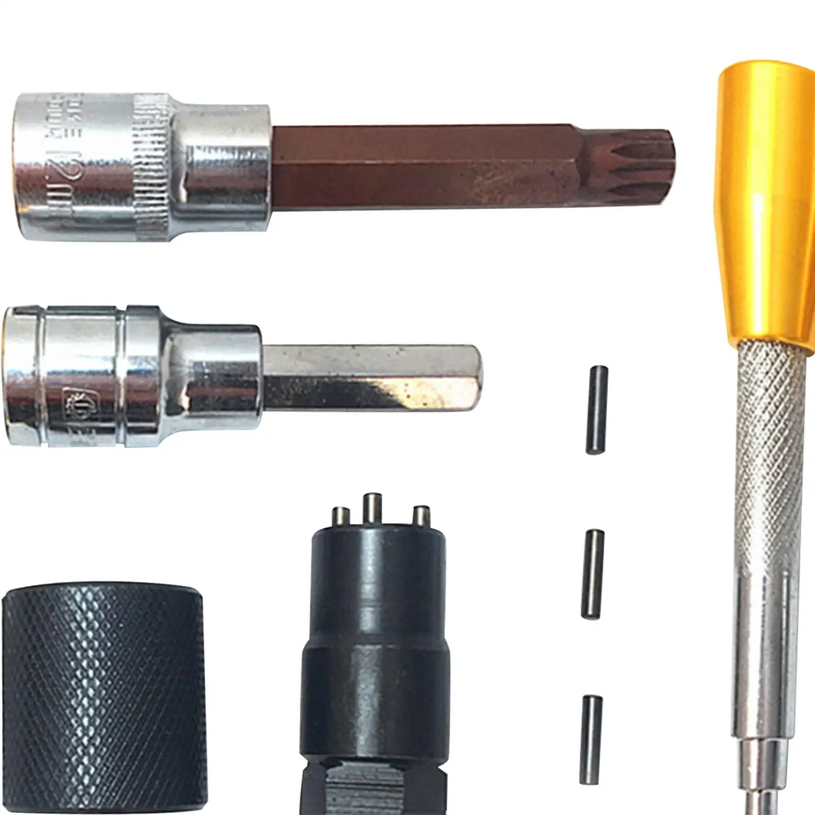 Steel Injector Nozzle Disassemble Tool Set Advanced Manufacturing Reliable Repair Accessories for Common Rail Engines