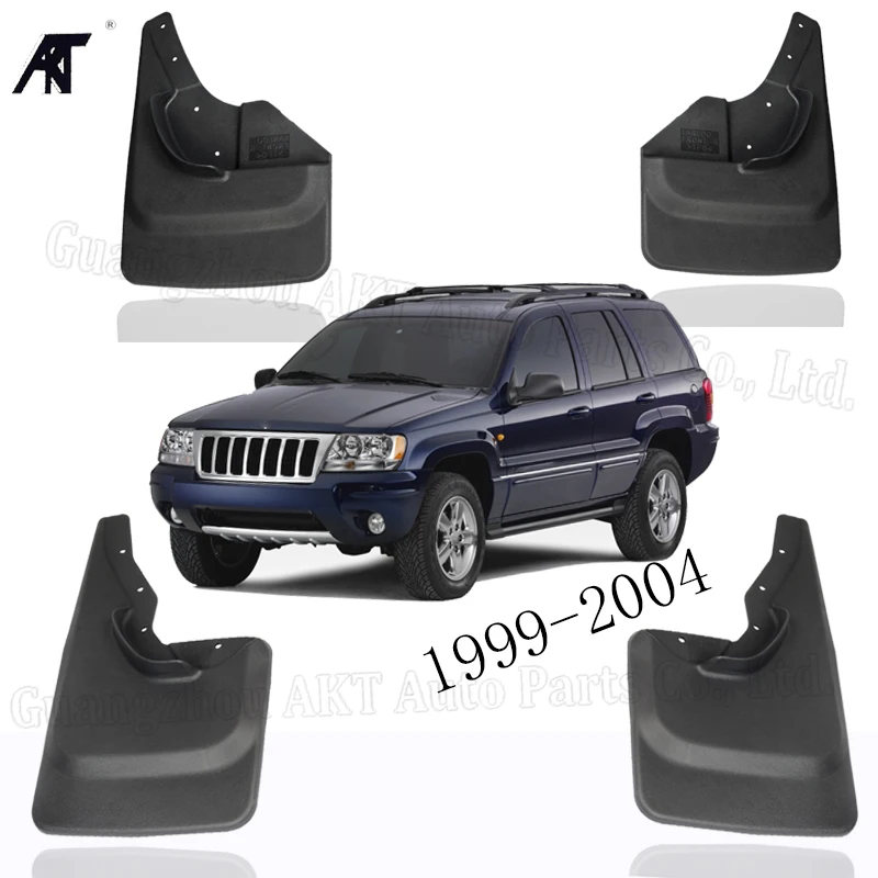 

Брызговики для Jeep Grand Cherokee 1999-2004 выпуска, только Брызговики, грязезащитные щитки, Брызговики с винтами