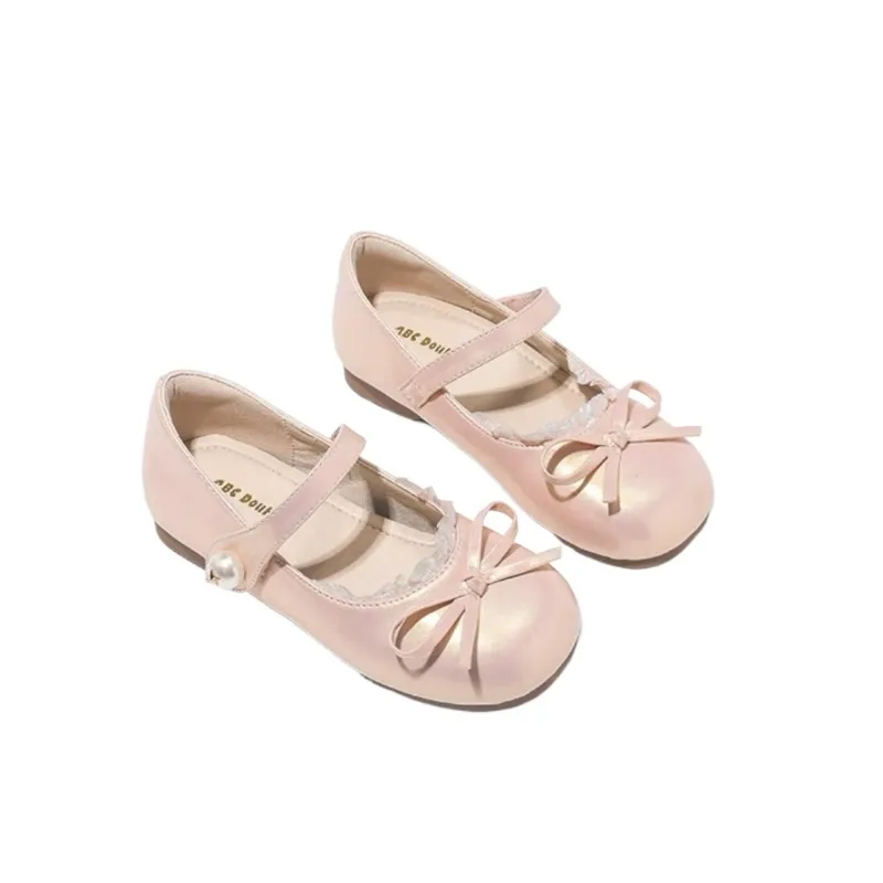 Versatile Women's Shoes French Style 2025 Summer Lolita Round Head Vintage Mary Sandals Polyurethane Sole Rubber Upper