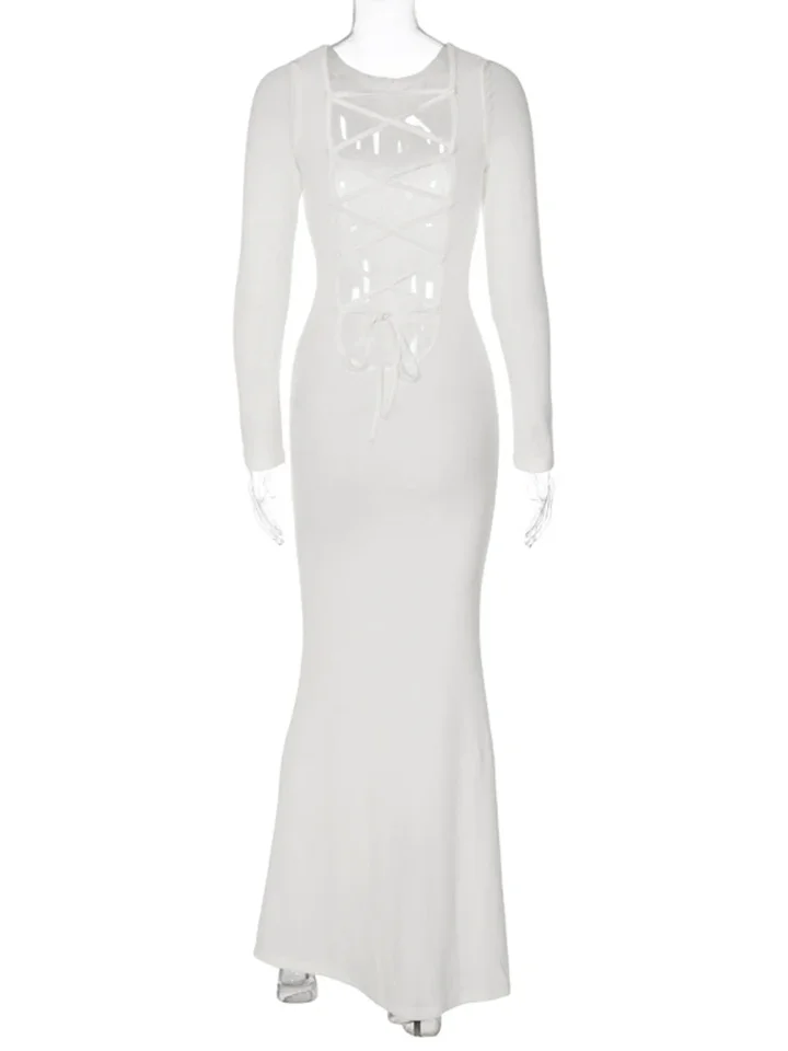 long white birthday dress Elysium White Maxi Dress - US 8 main image 0