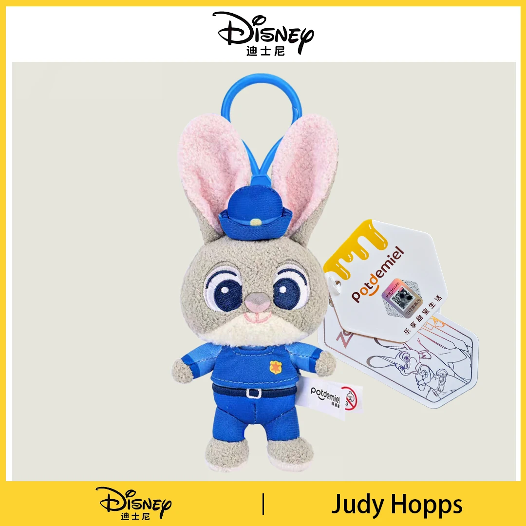 

Zootopia Disney Judy Nick Cute Kawaii 3D Plush Doll Bag Pendant Keychain Creative Fashionable Personalized Holiday Gift