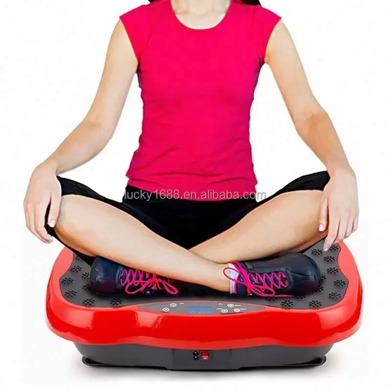 Portable fitness massager body s shape fat loss vibration plate exercise machine