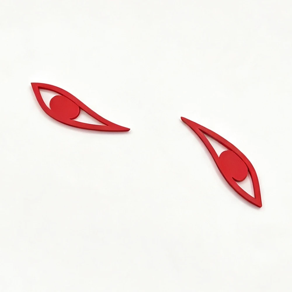 Genshin Impact Ronova Cosplay Headwear Red Hairclips and Star Earrings For Women Halloween Party Role Play Costume Accessories