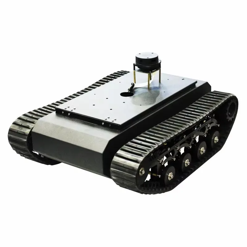 

ROS TR500 Robot Tank Chassis Tracked Vehicle Chassis Max Load 20KG Suspension System Assembled