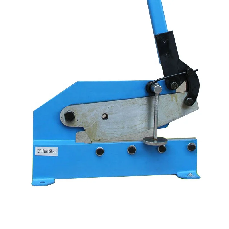

China Hand Operation Shear Cutting Machine Good Quality Cutter HS-5 HS-6 HS-8 HS-10 HS-12