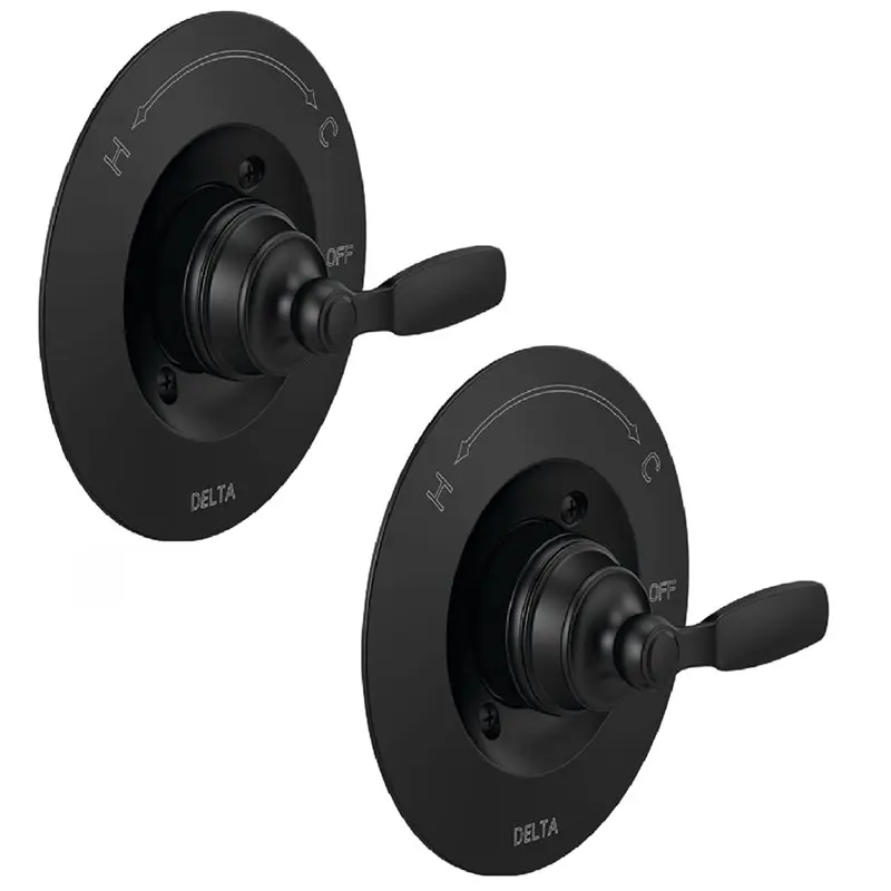 

2025 Hot Style 2Pcs Delta Woodhurst 14 Series Single-Function Valve Trim Kit For Shower Faucet System Valve Not Included