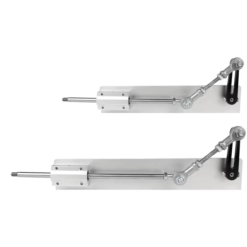DIY Reciprocating Push Rod Actuator Parts Linear Motor Telescopic Mechanism with Crank And Line Axis 2-8CM 3-15CM for Machinery