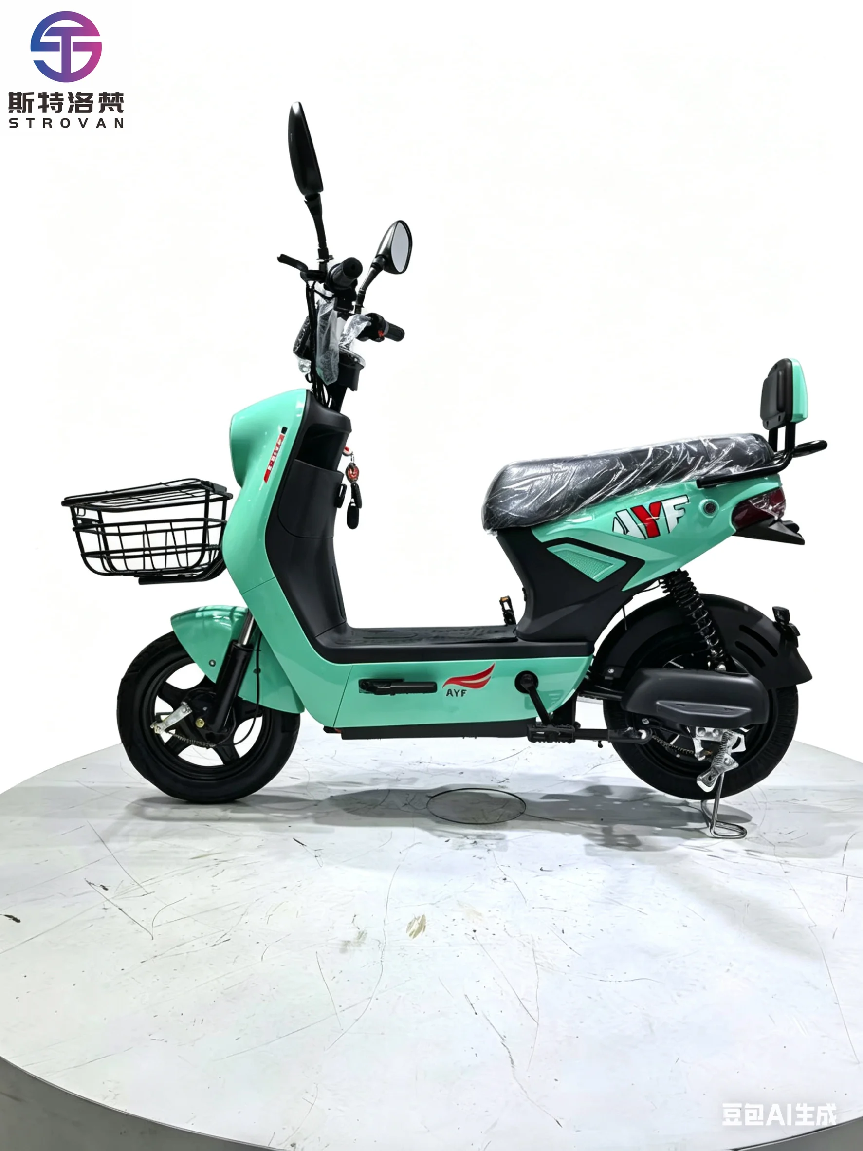 Adult Best Seller Loadable Flap Design Larger Basket Aluminum Alloy Wheel Electric Bike  Electric Scooter with High Speed