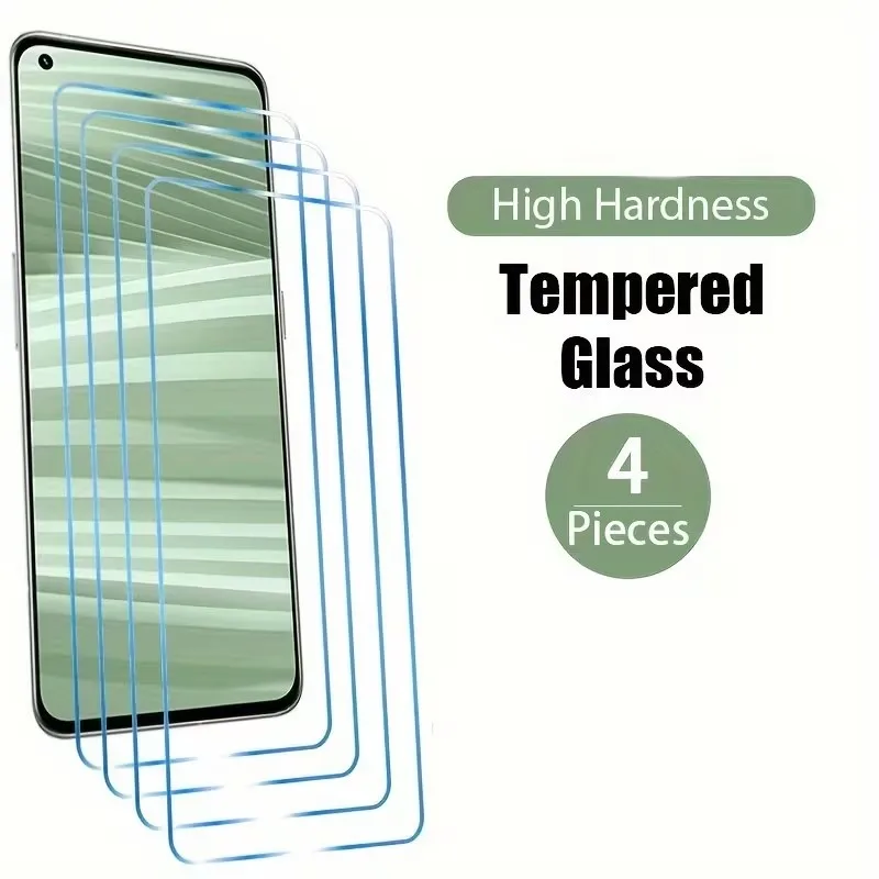 4Pcs Tempered Glass…