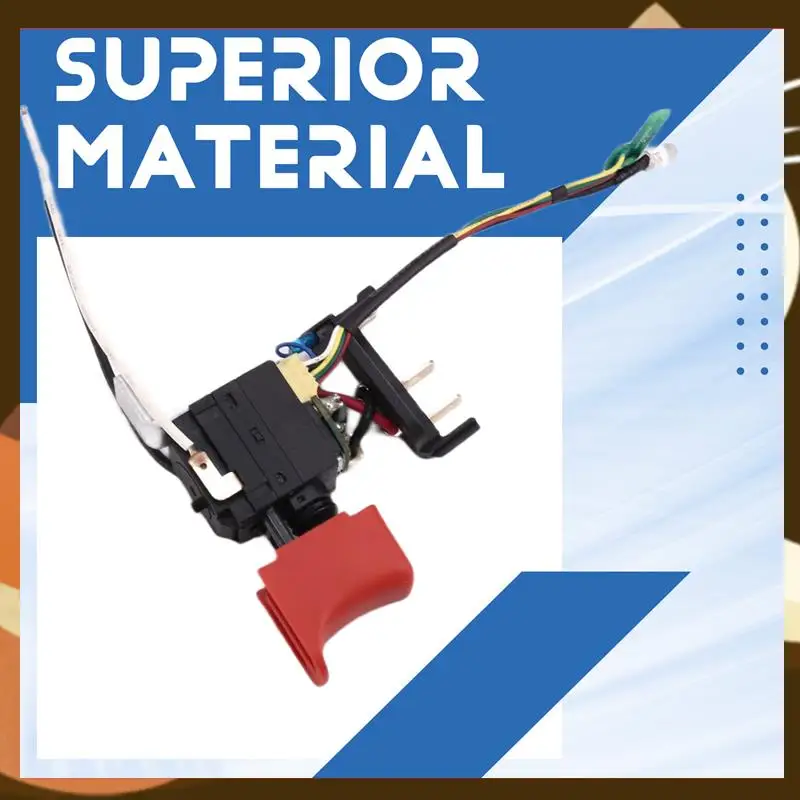 

Hot 10.8V Cordless Drill Trigger Switch For METABO BS10.8V Power Tool Power Tools Accessories