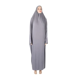 Ramadan Muslim Burqa Abaya Women Hijab Prayer Dress Islam Overhead Burka Niqab Long Khimar Kaftan Robe Arab Middle East Clothing