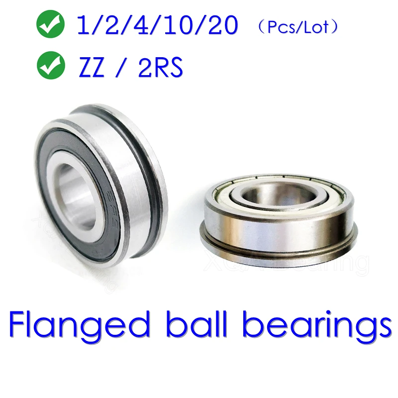 Flange Ball Bearing F6900ZZ F6901ZZ F6902ZZ F6903ZZ F6904ZZ F6905ZZ ZZ -2Z F6900 F6901 F6902 F6903 F6904 F6905 2RS -2RS RS