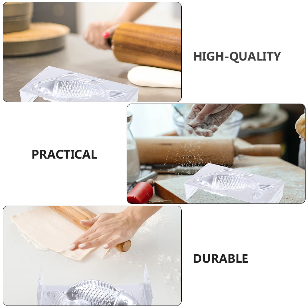 

Carp-Shaped Steamed Rice Cake Mold Aluminum Baking Accessory Smooth Demolding Exquisite Afternoon Tea Kitchen Tool