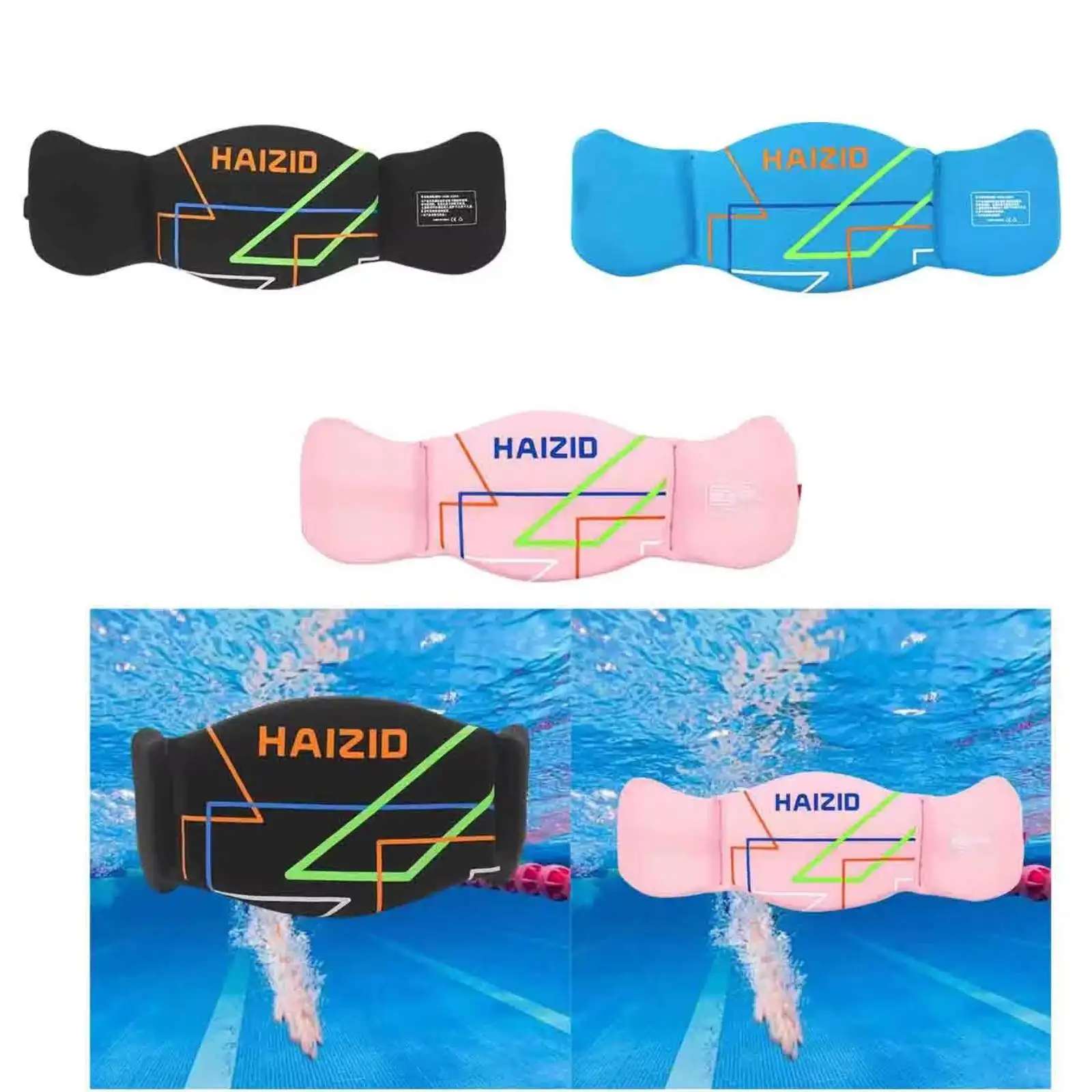 Swim Belt Swim Training Equipment Waterproof Waist Floating Portable Flotation Buoyancy Aids Floating Device Swim Floating Belt