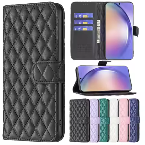 Wallet Small Fragrance Leather Case For Samsung S20 Plus S21 S22 Ultra S23 Plus S23 FE A71 A54 A53 A51 A34 A33 A31 A14 A12 A04