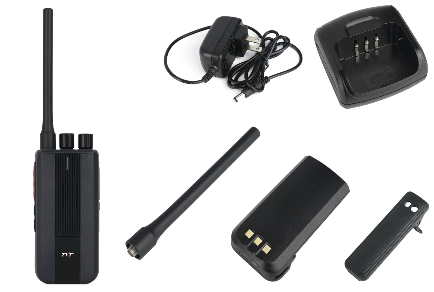 TYT Radio MD-619 ARC4/AES256 Encryption Noise Cancellation Type DMR 10W Walkie Talkie High Capacity Battery