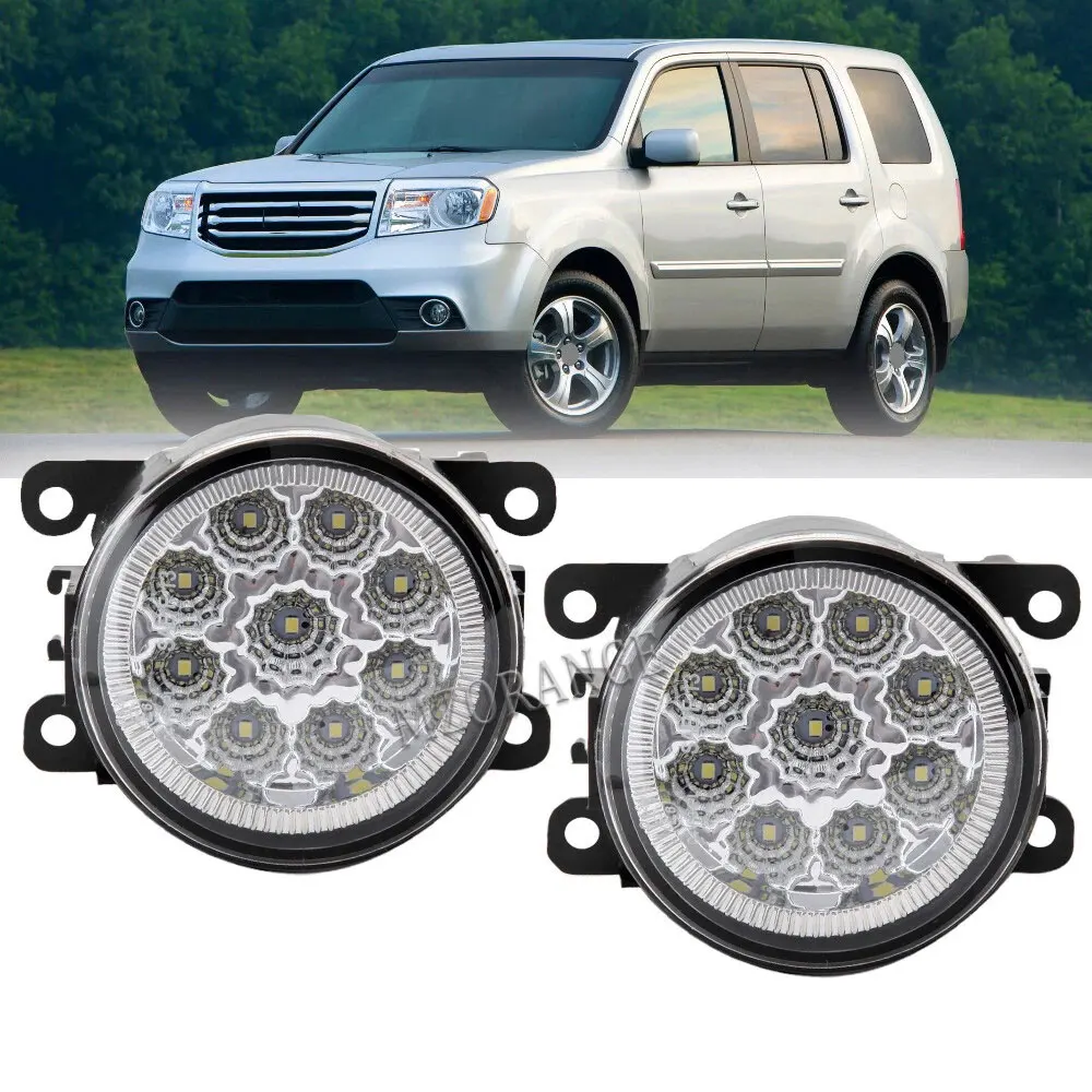 

PAIR LED Front Bumper Fog Light Driving Lamp For Honda Pilot 2012 2013 2014 2015 Fog Lights Fog Light Assembly