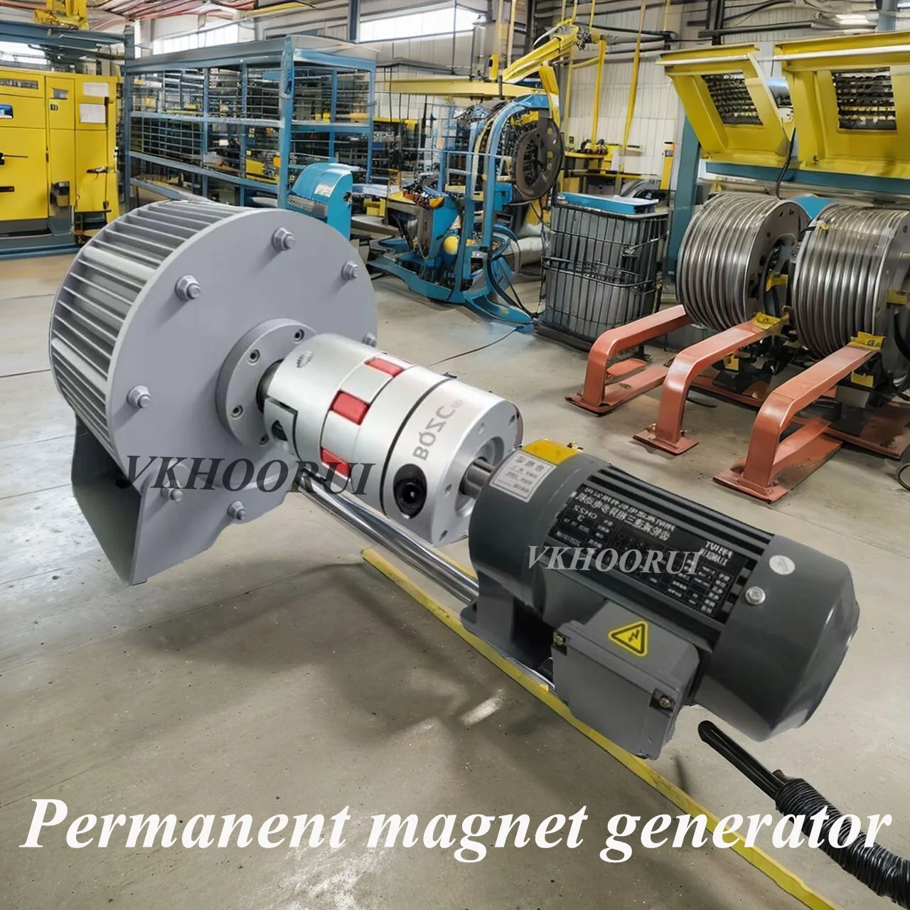 

Генератор электроэнергии 50 кВт, 30000 Вт, 220 В, постоянный магнит, 230 В, 380 В, низкая скорость, 3 фазы, безредукторный PMG для стабильного домашнего использования