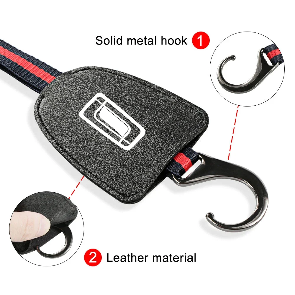 For Bestune T77 Pro T33 NAT T99 B70 X70 T55 B30 B50 B90 X40 X80 E01 Car Seat Headrest Hanger Hooks Auto Storage Accesssories