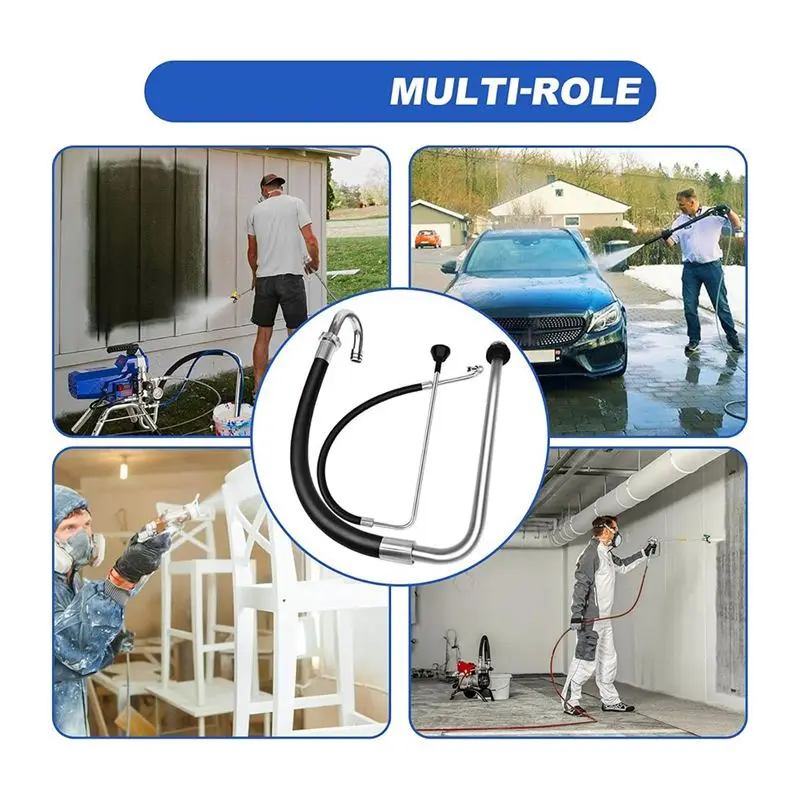 AS63-Hose And Reflux Line Sets Airless Paint Sprayer Accessories For Tongshan T300 500