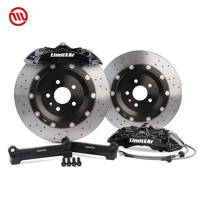 Racing Modified Carbon Ceramic Brake Disc 6 Piston Brake Calipers GTS6 for Toyota LC200 LC300 for Honda Fit GK5 for Nissan GTR