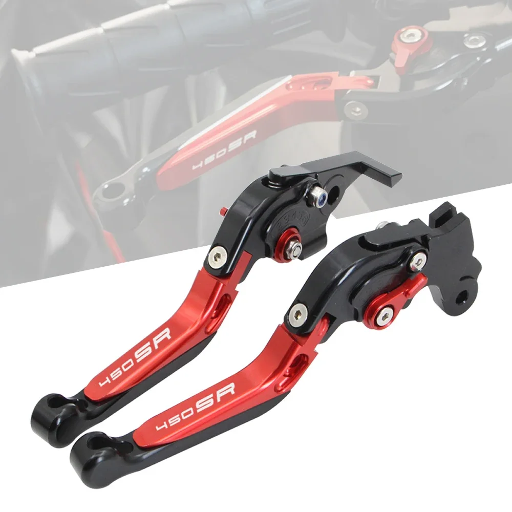 

Для CFMOTO 450SR 450SS 450SRS 2022-настоящее время, рычаг сцепления, набор тормозных рычагов, регулируемые складные рычаги, аксессуары для двигателя, детали