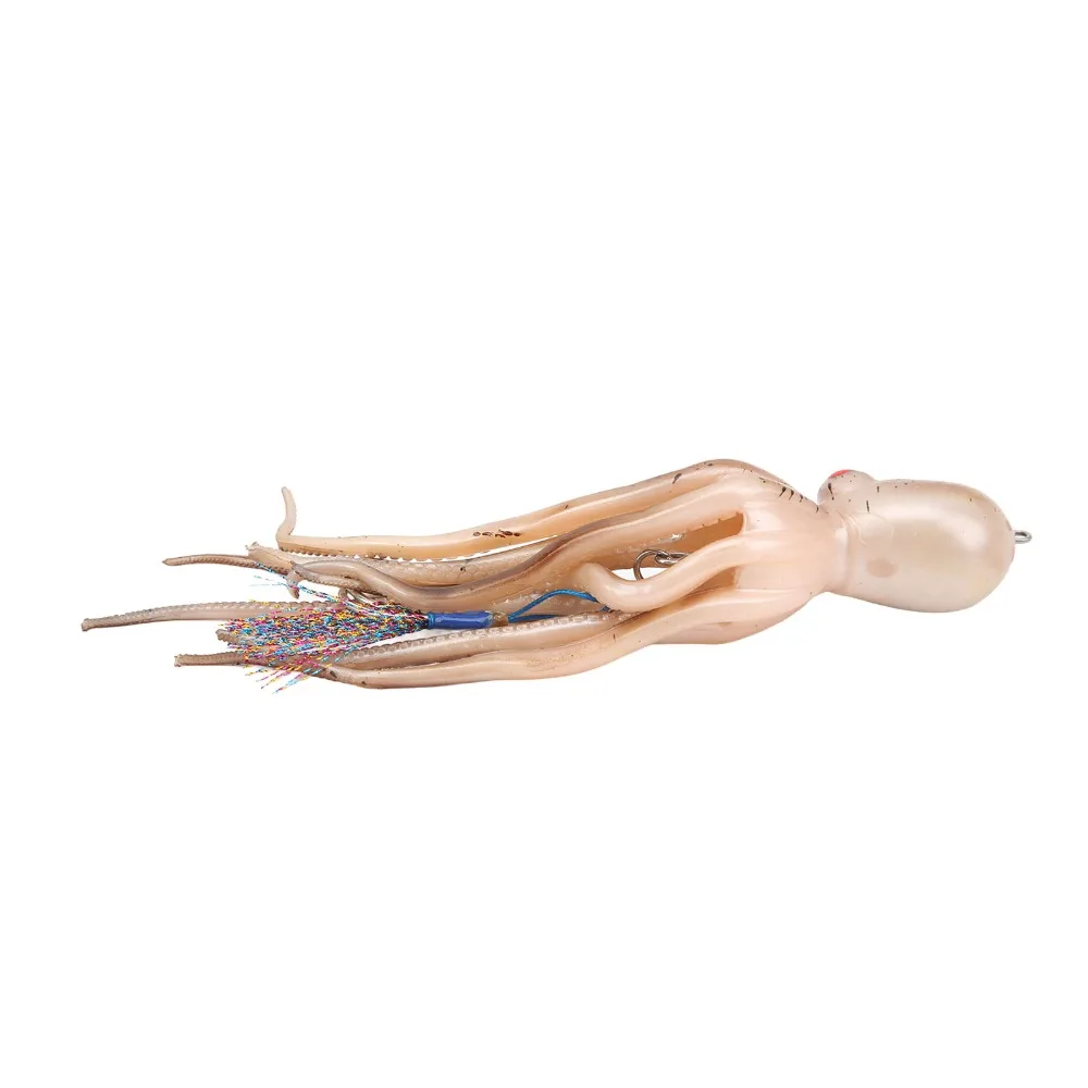 tpe-タコ釣りルアー-ソフトフック付き-インクブロック-10-個付き-シミュレーションイカジグ-長さ-20cm-本物そっくりのタコ餌