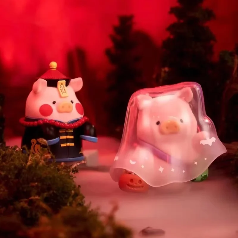 

Хэллоуин консервы Lulu The Piggy Surprise Zombie аниме фигурка серии Q версия модель игрушки призрак Декор для взрослых и детей подарок