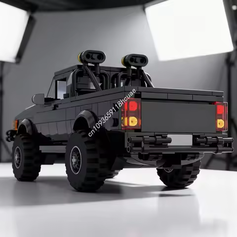 434pcs MOC MOCturnal BTTF Series Marty McFly S City Champions Model Building Blocks Toys Construction Christmas Gift Idea