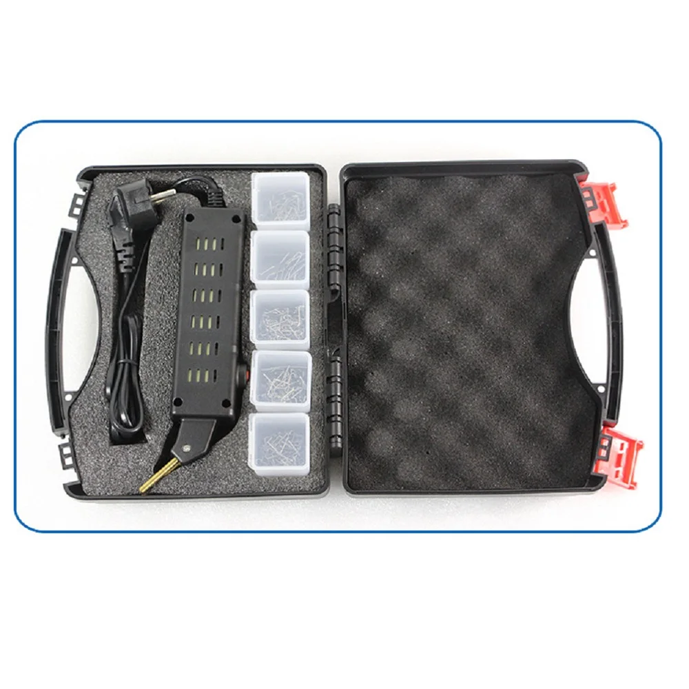 Kit de Réparation de Pare-Chocs de Voiture, Soudeur en Plastique, Pistolet à Chaleur, Outil de Débosselage pour Véhicule, Nouveauté