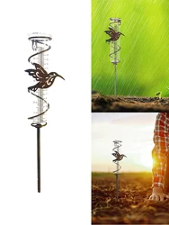 Garden Outdoor Weather Station Meteorological Measurer Vane Tool Wind Rain Gauge Measurement Tool For Garden Water Ground