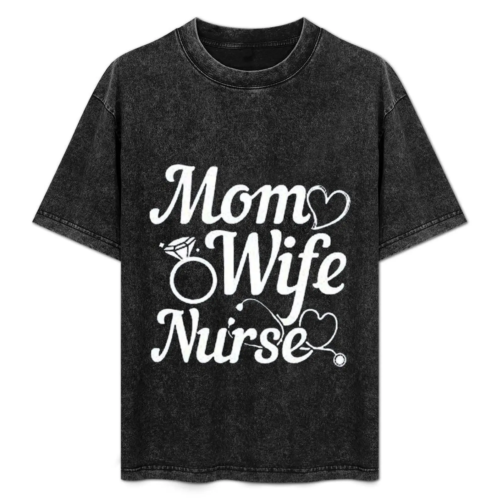 

MOM WIFE NURSE T-Shirt Christmas Theme Tee Top