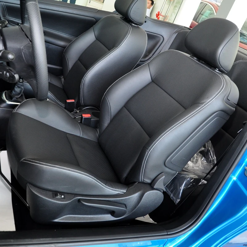 

4 Seats Car Seat Cover Specific Customize for Peugeot 307SW/307CC 2009-2012 Full Covered with Front Full Set Vegan Leather