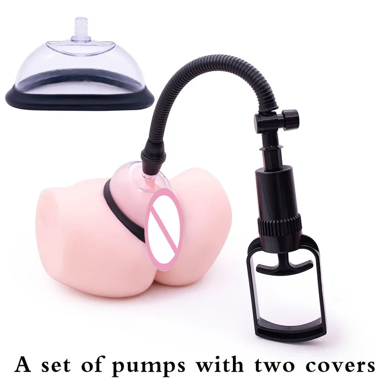 Vagina Nipple Sucker Vacuum Cup Pussy Pump Clitoris Stimulator Manual Breast Enlarger Sucking Massager Sex Toys for Women Couple