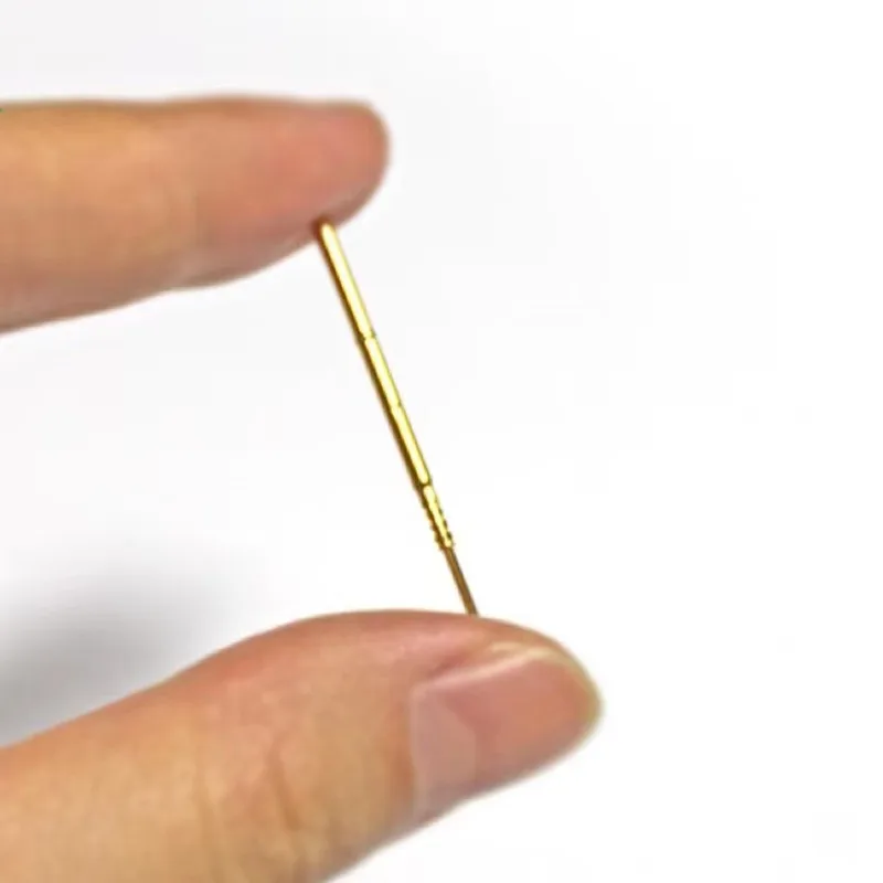 20/100PCS R100-6W Test Pin P100-B1 Receptacle Brass Tube Needle Sleeve Seat Wire-wrap Probe Sleeve 38.3mm Outer Dia 1.67mm