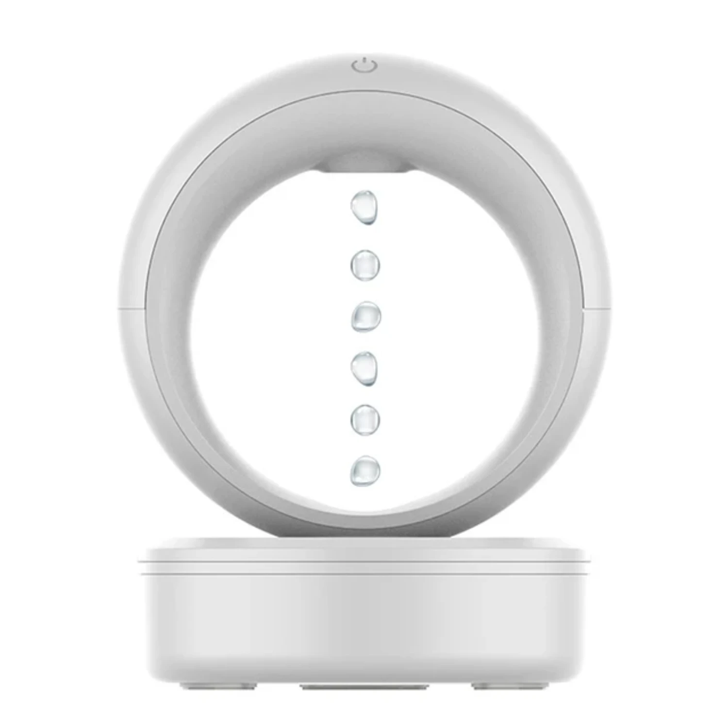 مرطب الهواء 680 مللي الروائح الناشر أباجورة ضوء الليل المضادة للجاذبية المرطبات لتنقية الهواء المرطب