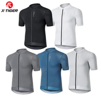 X-TIGER Cycling Jersey Men Women High Quality Cycling jerseys Breathable Slim Fit Short Shirt SPF 50 MTB Road Bike Jersey