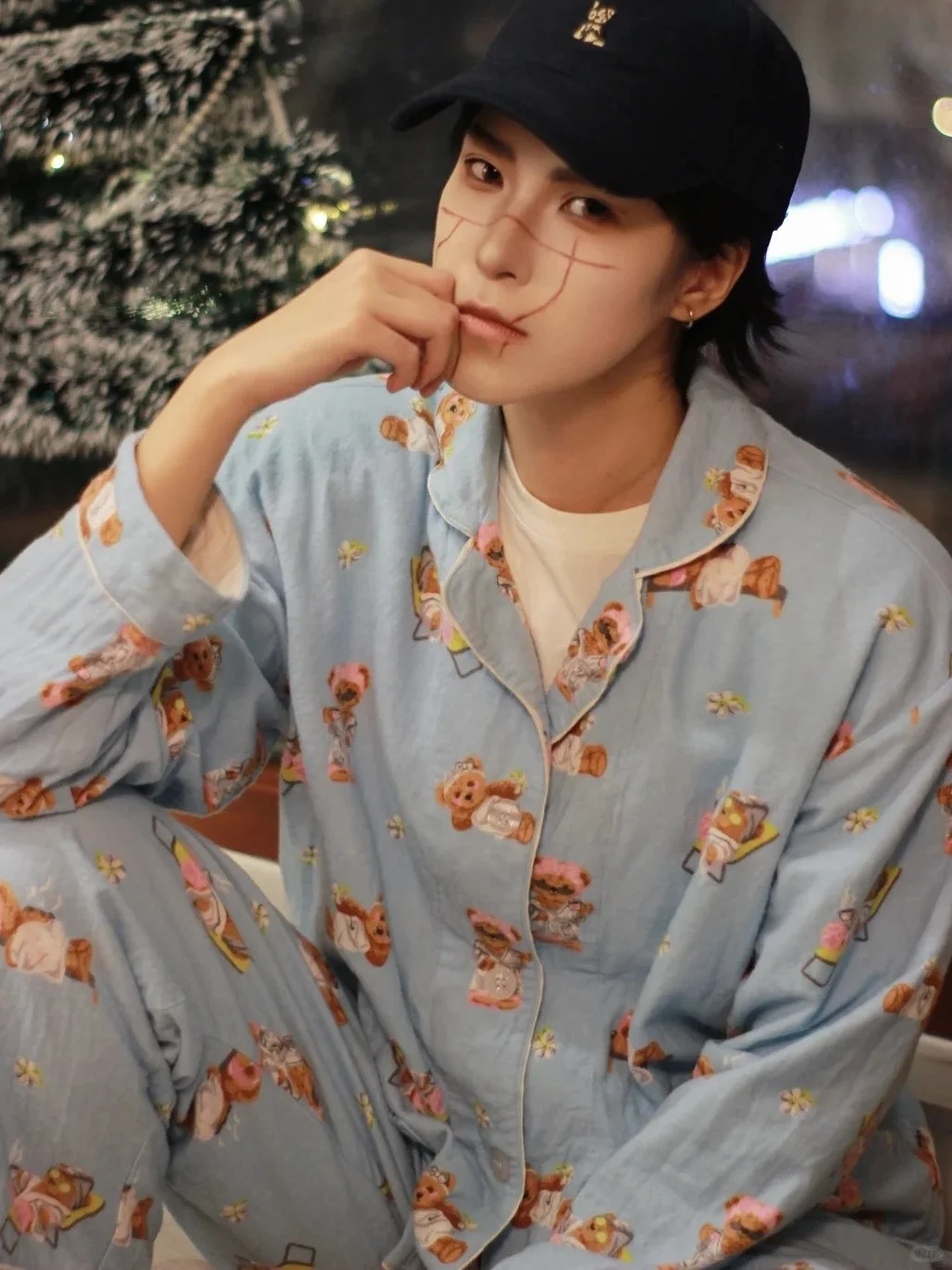 Pure Cotton Fleece Pajamas Long Sleeve Home Clothes for Men And Women Couples Suitable for All Seasons plus Size Available