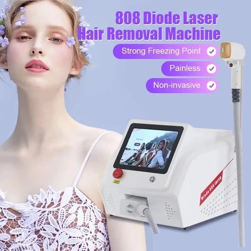 공장 가격 3000W 808nm 다이오드 레이저 755 808 1064nm 파장 동결점 영구 제모 얼굴 무통 모발