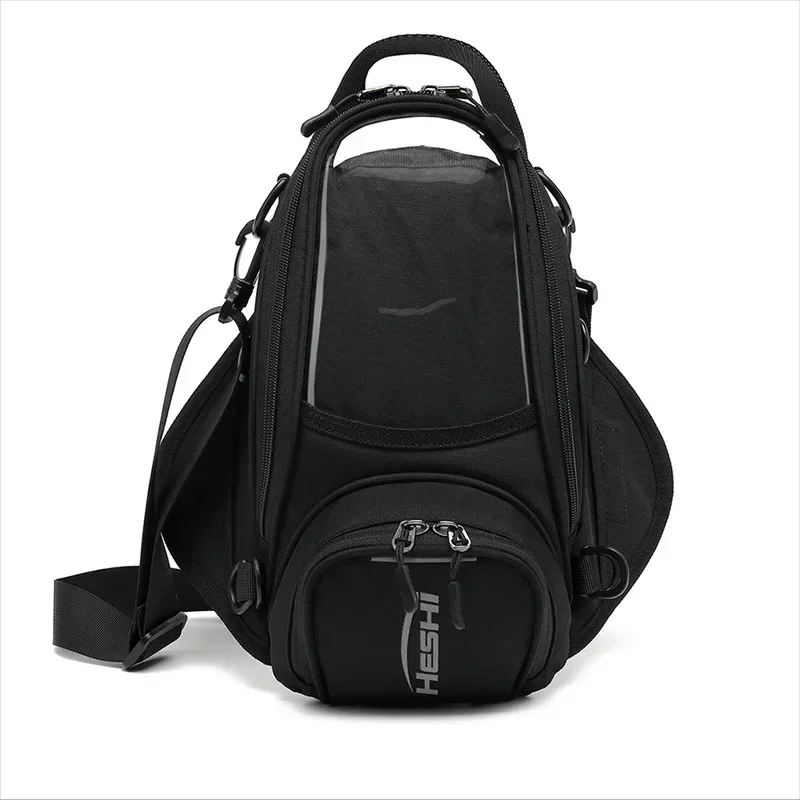 Pacote universal saco de tanque da motocicleta tela toque saco navegação do telefone celular grande capacidade armazenamento frete grátis capa chuva