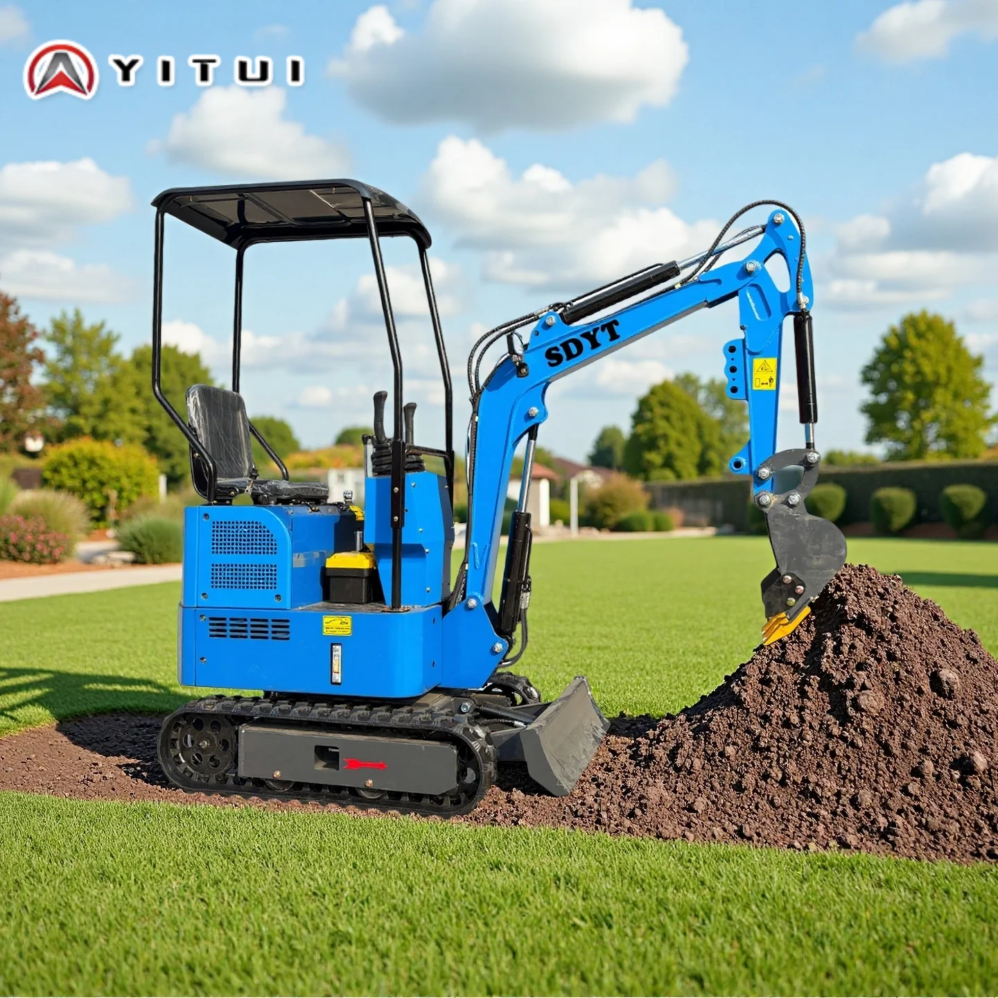 حفارة صغيرة عالية الجودة مع كابينة حفارة صغيرة Ce Epa Euro 5 مخصصة بسعر المصنع الرخيص