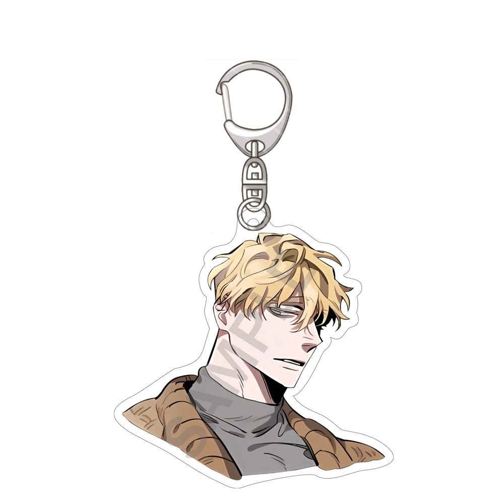 New Korean Cartoon BL Manga Anime Roses and Champagne Acrylic Stand Keychains Figure Standing Desktop Display Fans Collection